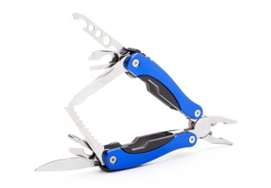 tam olarak gelişeceğini multitool izole üzerinde beyaz arka plan