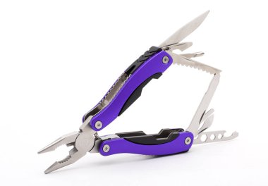 tam olarak gelişeceğini multitool izole üzerinde beyaz arka plan