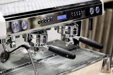 kahve makinesinin kullanıma hazır