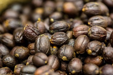 kurutulmuş çilek kahve çekirdekleri