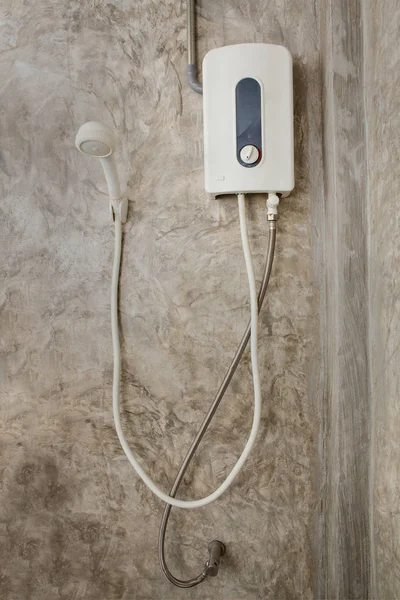 Calentador Agua Ducha Baño — Foto de Stock