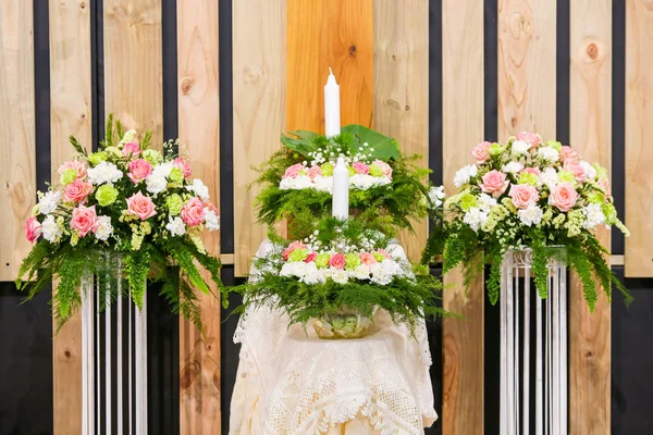 Květiny Svatbě — Stock fotografie
