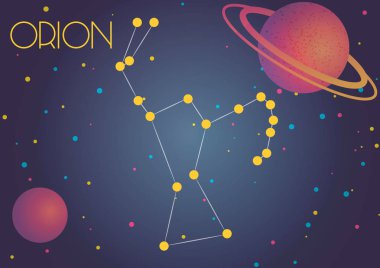 Orion takımyıldızı yönünde bulunan parlak görüntü. Astronomi sever misiniz çocuklar çok beğendim.