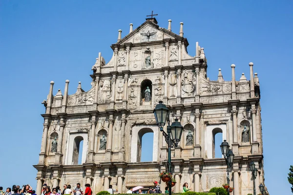 St. Paul's - Hong Kong Tur Macau kendi kendine, eski Çin Kilisesi Portekizce tarzı kalıntıları 