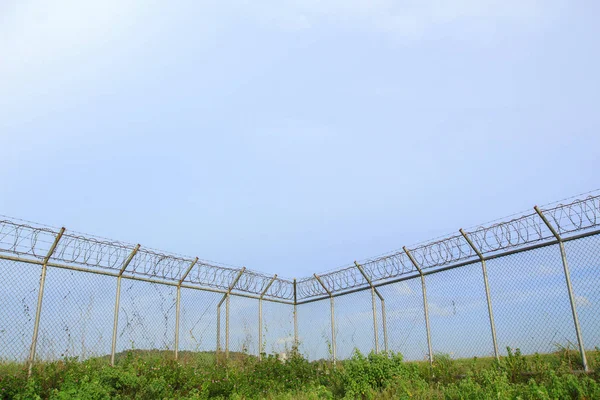 Background Net Wall Metal  Phuket International Airport