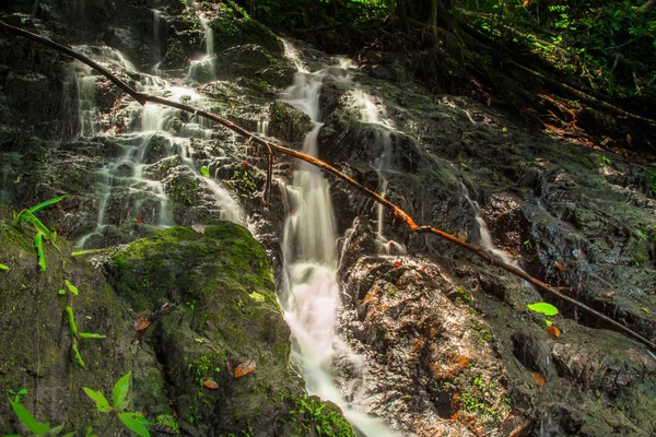 Cascade Ton Sai Dans Forêt Île Phuket Thaïlande — Photo