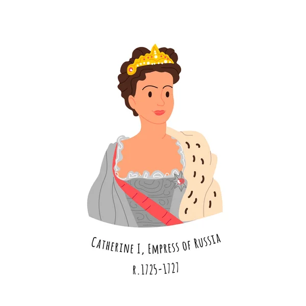 Назовите императрицу изображение которой помещено на марке