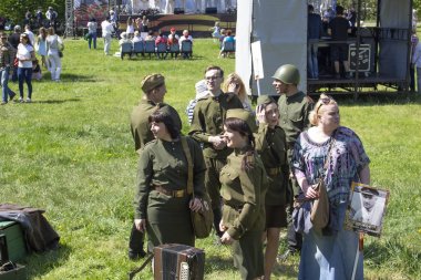 Kaliningrad 2018 ,Zafer Günü vesilesiyle tarla mutfağı