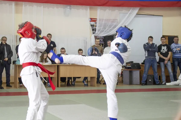 Kaliningrad 2018 Competitions Hand Hand Fight Adolescenti — Fotografie, imagine de stoc