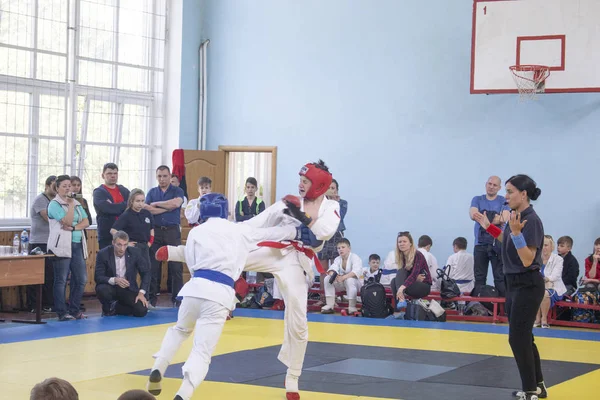 Kaliningrad 2018 Competitions Hand Hand Combat Teenagers — Stock Photo, Image