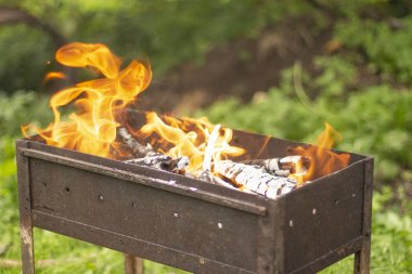 kızartma et yakın çekim için ızgara