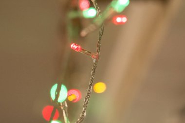 arka plan, Noel çelenk closeup