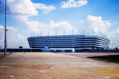 Kaliningrad, Nisan 2018, Dünya Kupası için yeni stadyum