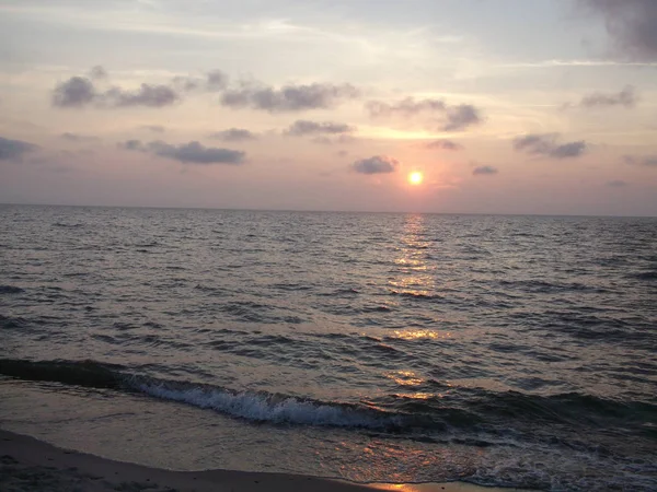 Sonnenuntergang Der Ostsee — Stockfoto