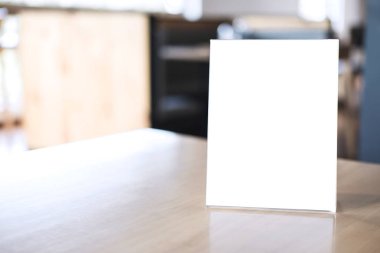 Kahve Dükkanı stand ekran metni tablo boş menü çerçeve kadar ürün alay.