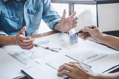 Mühendis ininşaat ve yapı kavramı çizim o