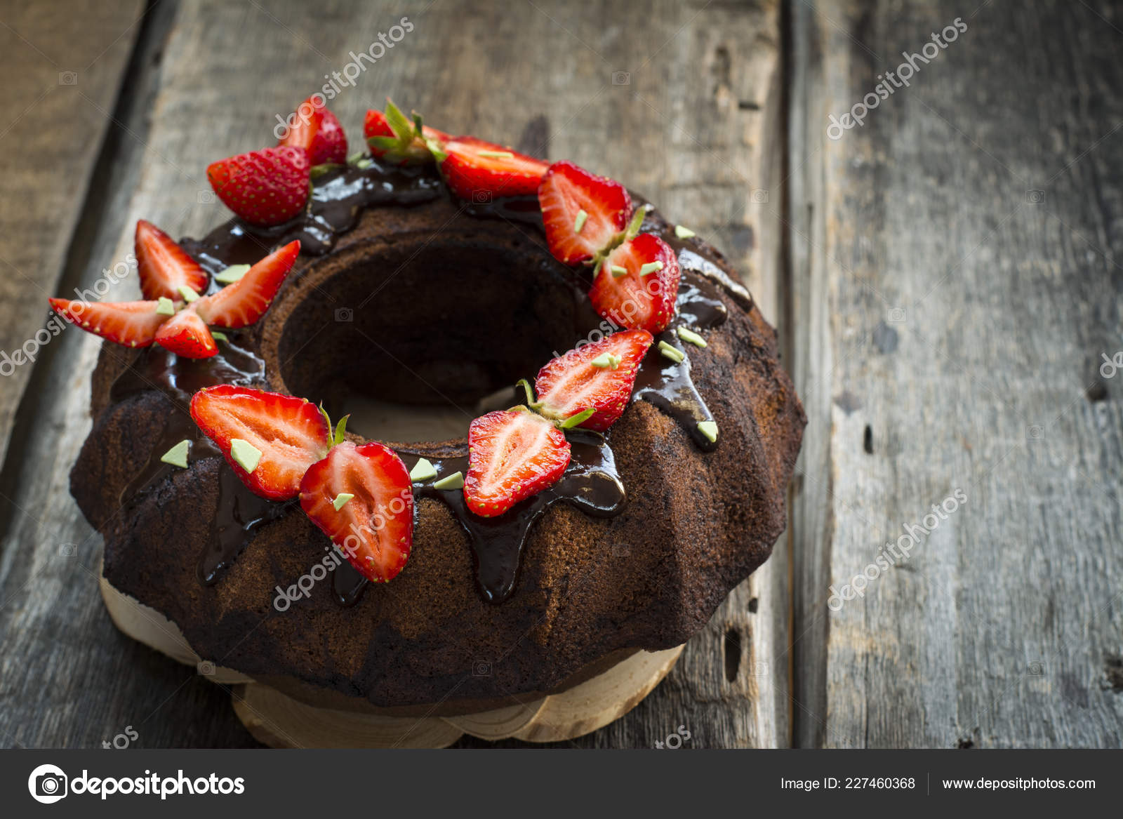 Traditional Chocolate Gugelhupf Strawberry Brownie Cake Chocolate