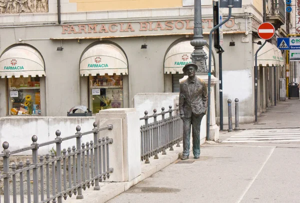 Scultura James Joyce Trieste Italia Luglio 2010 — Foto Stock