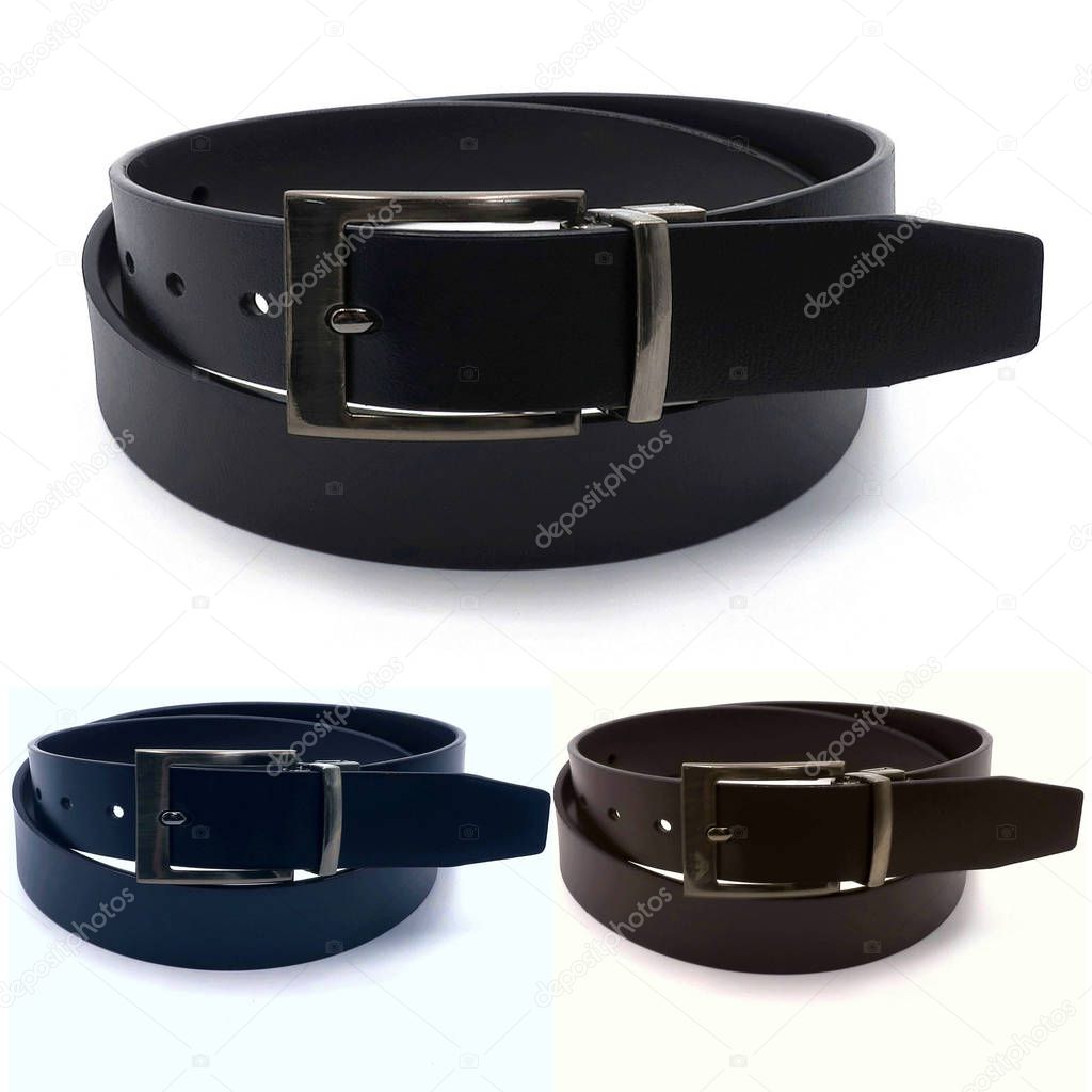 men's leather belt