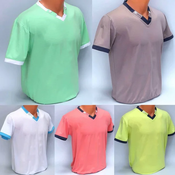 bir manken üzerinde kısa kollu erkek t-shirt