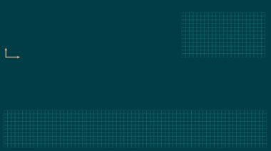 Farklı renkli Infographic öğeleri, diyagramları, koyu yeşil renkli düz tasarım 3d çizim üzerinde veri görselleştirme