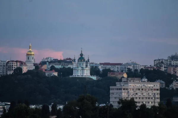 Zabytkowe Centrum Wzgórzach — Zdjęcie stockowe