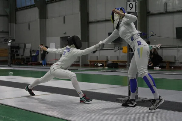 Championshiop Ukraine Fencing — Stock Photo, Image