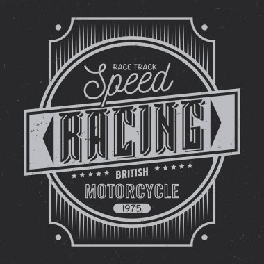 Klasik etiket tasarımı