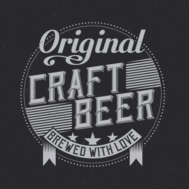 Klasik etiket tasarımı