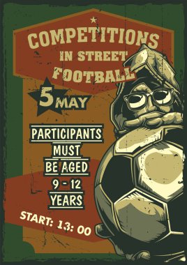 Poster etiket tasarımı