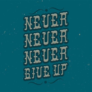 Motivasyonel poster tasarımı