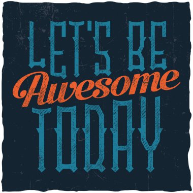 Motivasyonel poster tasarımı