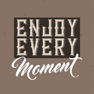 İnspirational alıntı tasarım.