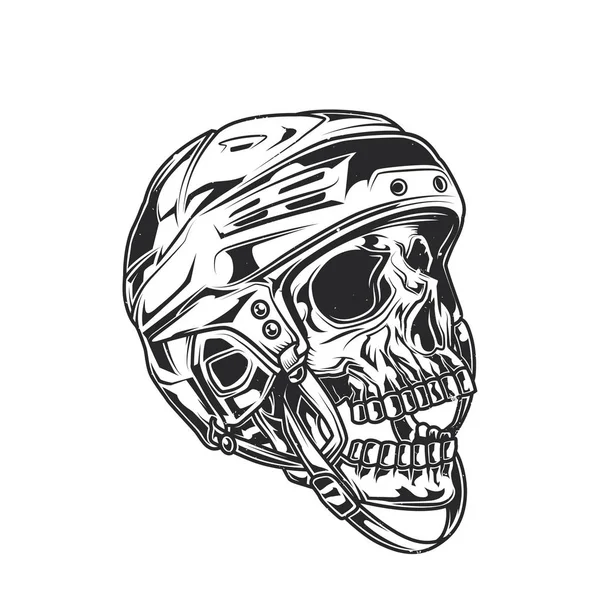 Ilustración del cráneo — Vector de stock