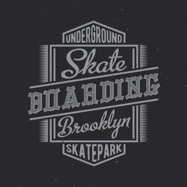 Klasik etiket tasarımı