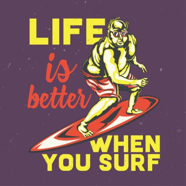 T-shirt veya poster tasarımı