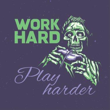 T-shirt veya poster tasarımı