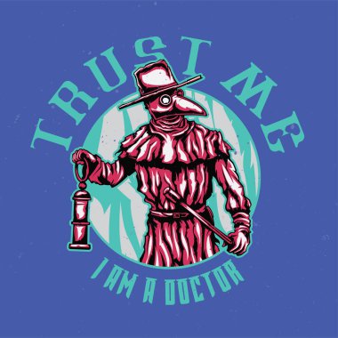 T-shirt veya poster tasarımı