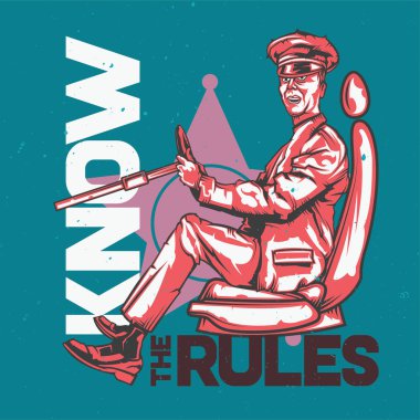 T-shirt veya poster tasarımı