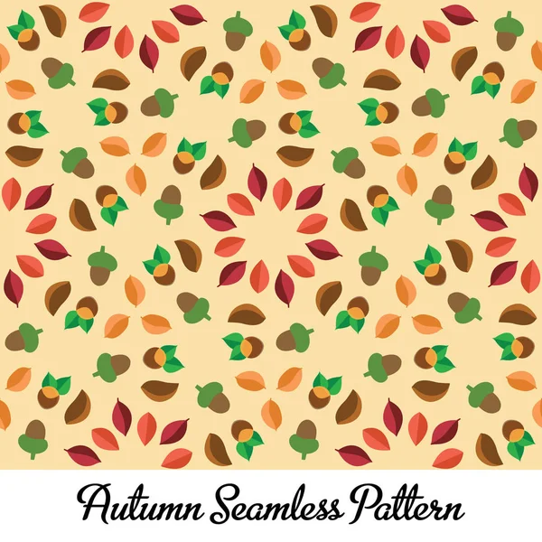 Sonbahar sorunsuz tasarım deseni