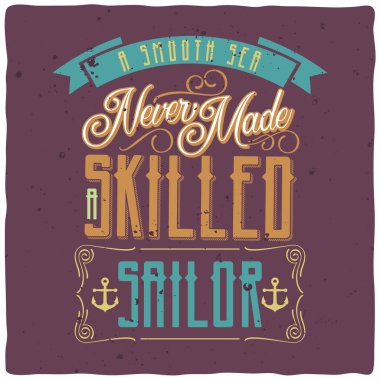 Motivasyon posteri. İnspirational alıntı tasarım.