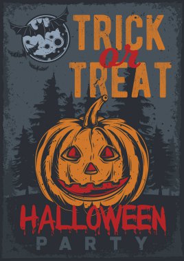 vintage arka plan üzerinde bir kabak.