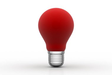Kırmızı ampul, yeni fikir kavramı