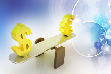 para Döviz Kuru 3D çizimi 