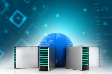 Internet bağlantı kavramı renk arka plan üzerinde