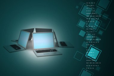 sunucusu ile ağ insanlar