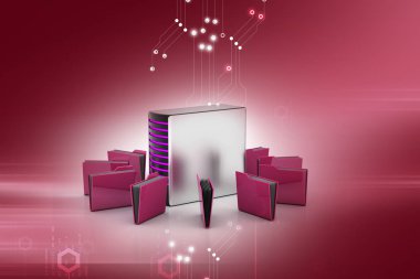 Sunucusu ile veri tabanı pil