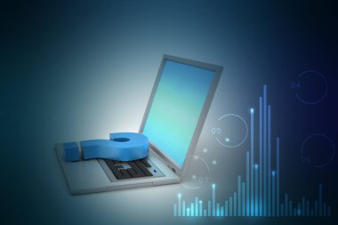 Laptop 3D çizim dosyaları ile