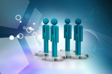 sunucusu ile ağ insanlar