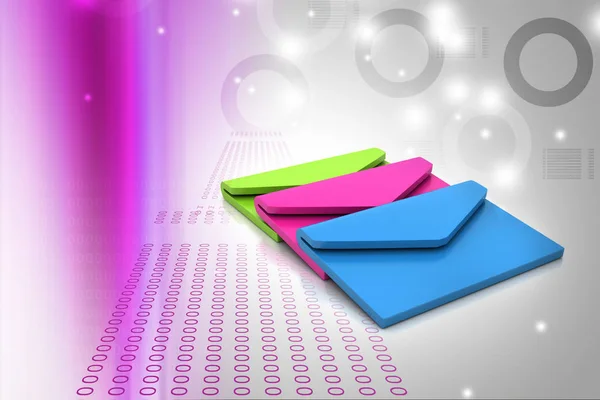 Illustration File Transfer Concept Color Background — Stock Photo, Image